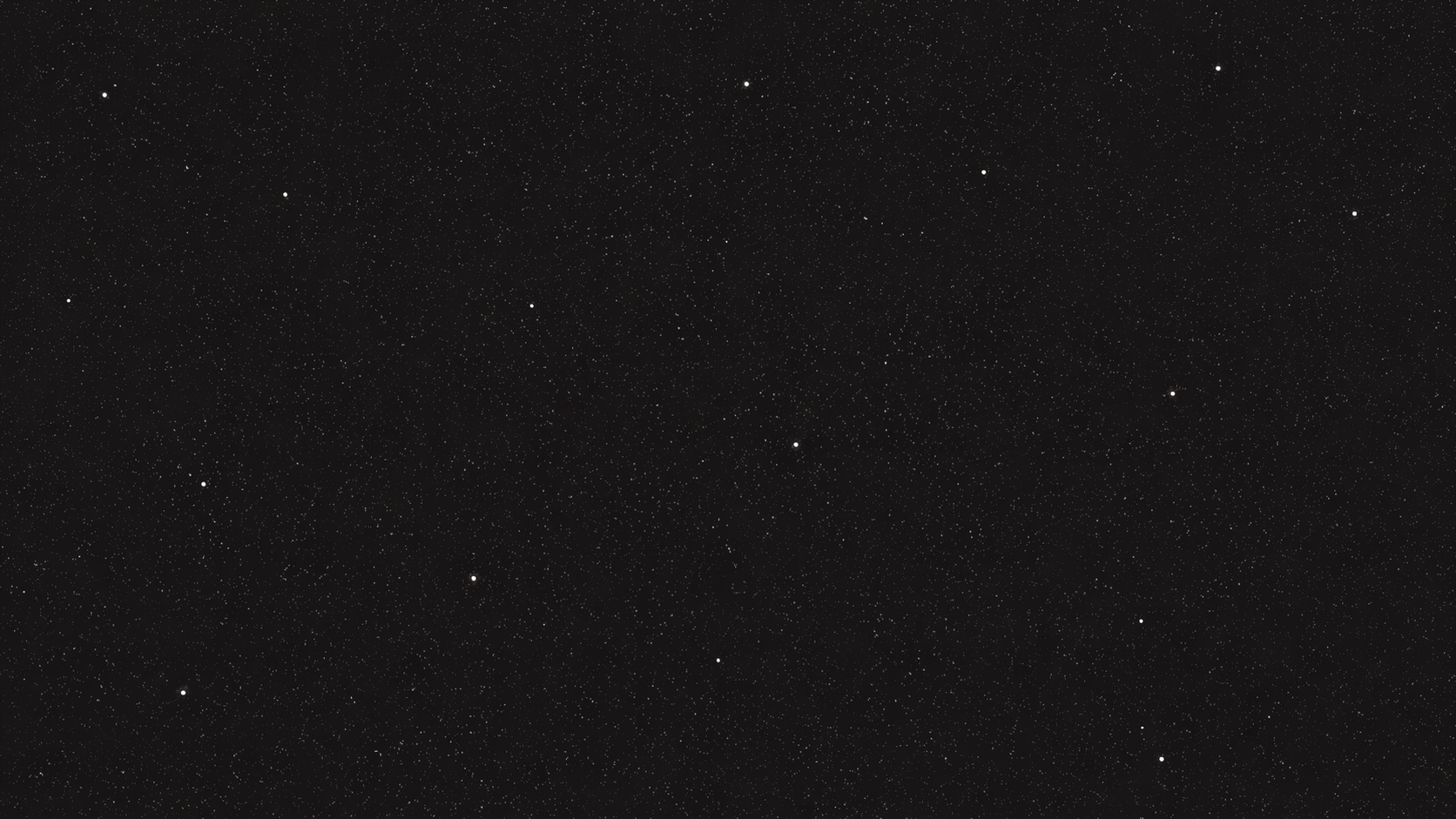 Dark starry sky background with scattered stars in a minimal calm aesthetic
